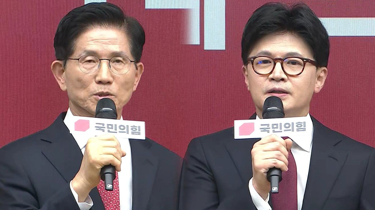김문수-한동훈, 진검승부…’한덕수 단일화’ 입장 주목