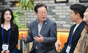 이재명 직장인 간담회… “절대 노동시간 줄여야”
