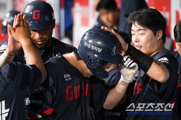 [포토] 나승엽 ‘해냈다’