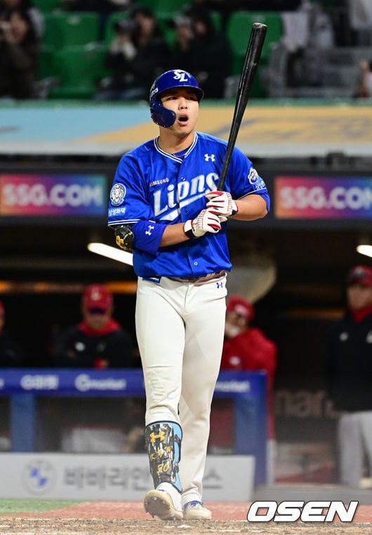 [사진]김영웅, ‘삼진이라니!’
