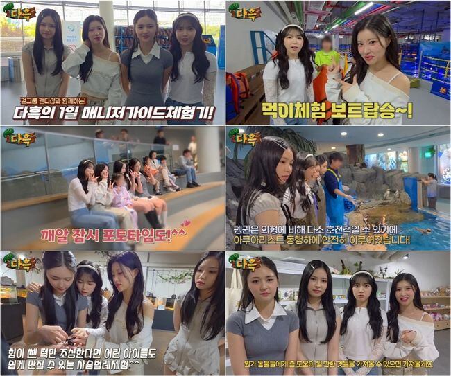 캔디샵, ‘100만 유튜버’ 다흑과 특별 콜라보..아쿠아리움 체험으로 힐링