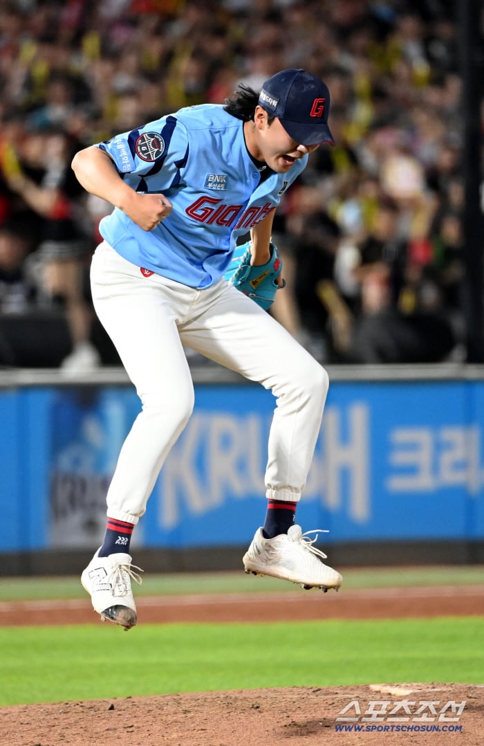 정철원 친정에 어퍼컷! ‘트레이드 대결’ 김민석 K → 롯데, 5-1 두산 꺾고 3위 희망 지속