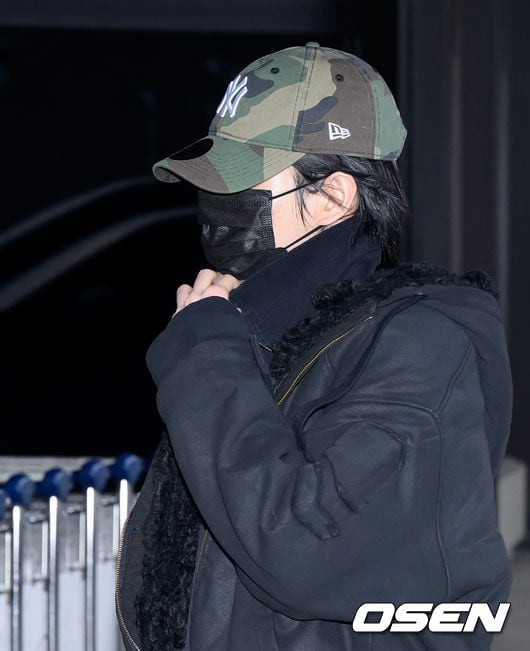 [사진]엔하이픈 제이크,’카리스마 출국길’