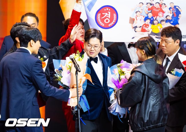 [사진]감스트, 영광의 스포츠 스트리머 대상 수상