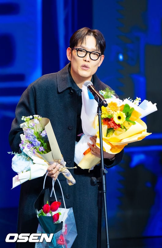 [사진]올해의 스트리머 소감 말하는 두치와뿌꾸