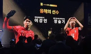 이강인, 손흥민 제치고 KFA ‘올해의 선수’ 첫 선정