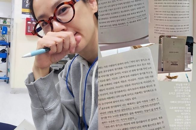 김지호, 도서관 책에 ‘볼펜 낙서’ 상습범이었다..”습관 탓” 사과에도 ‘비판쇄도'[핫피플]