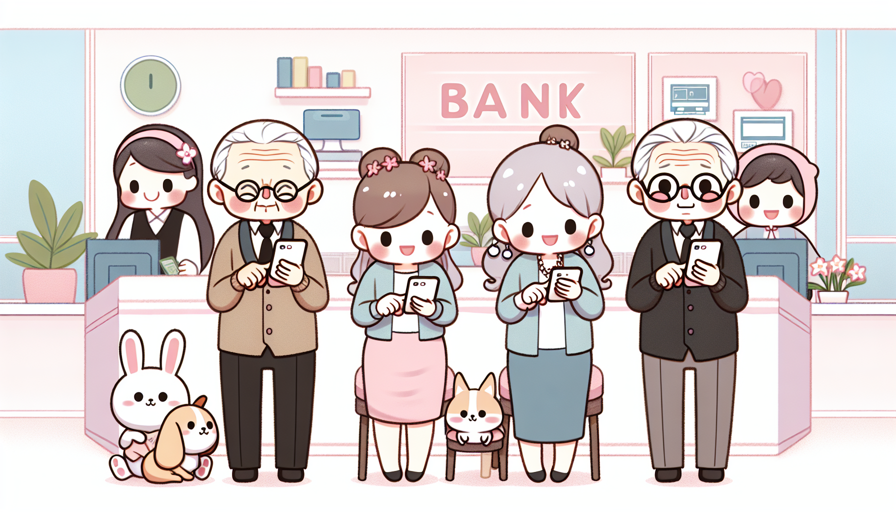 “모바일뱅킹 못하는 어르신들, 왕복 50km”…노인 많을수록 은행점포 빨리 사라졌다