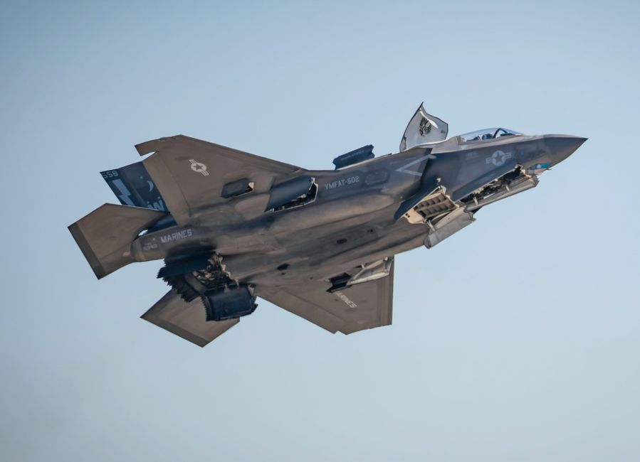 [쇼츠] 1천600억원짜리 F-35B 추락…美해병대 “‘클래스 A’ 사고”