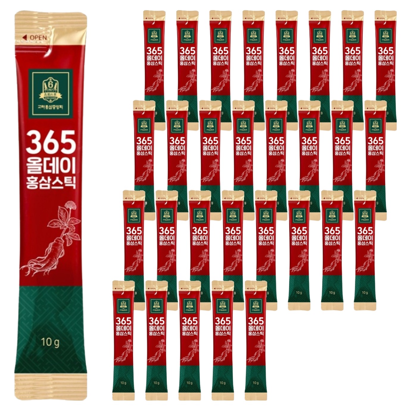 직장인 홍삼스틱 고민? 365 올데이 100포 리뷰