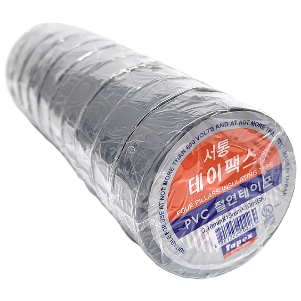전기 절연테이프 회색 10개입, 7,200원 가성비 최고!
